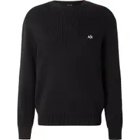 Armani Exchange for man. XM002819AF12930UC001 Pullover Pull black (L), Casual, Cotton