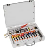 Cobra studiefarger basic-boks | 10 x + tilbehør