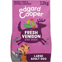 Edgard & Cooper Frisk Vilt & Frigående Voksen And Hundemat 12 Kg