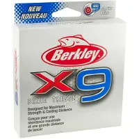 Berkley X9 Flettet Fiskesnøre 2000 M