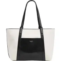 Pepe Jeans for woman. PL0300117 Audrey Tale handbag black (OSFA), Casual, Cotton