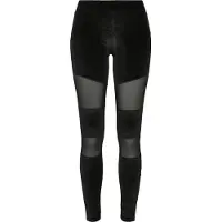 Urban Classics Velvet Tech Mesh Leggings