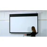 Elite Screens Manual Series M100NWV1 - Projeksjonsskjerm - 100 (254 cm) - 4:3 - Matte White
