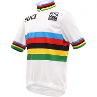 Santini Uci World Champion Kort Ermet Trøye