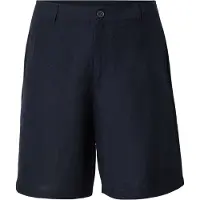 Armani Exchange for man. 8NZS67ZNFNZ1583 Navy linen Bermuda shorts (33), Casual