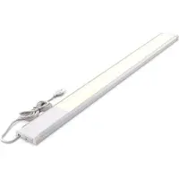 B.K. Licht LED-benkbelysning Lord, lengde 57,5 cm, sølv, 3000 K