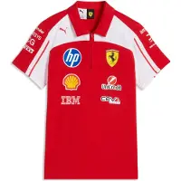 Puma Sf Ferrari Replica Kortermet Poloskjorte