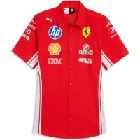 Puma Sf Ferrari Replica Kortarmet Skjorte