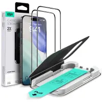 ESR UltraFit herdet glass 2-pakning for iPhone 17 Pro - gjennomsiktig