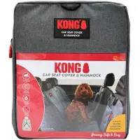Kong bilsetetrekk, grå - L 32,5 x B 29,5 x H 9 cm