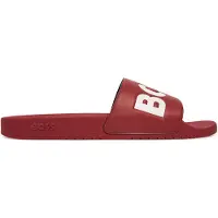 BOSS for man. 50536835 Slippers Aryeh red (44), Flat, None, Beachwear