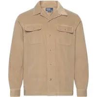 Ralph Lauren for man. 710981753009 Classic Fit beige corduroy shirt (XL), Casual, Cotton, Short sleeve