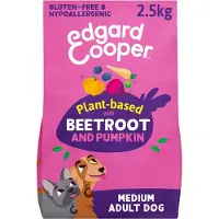 Edgard & Cooper Sprø Rødbet-og Gresskarhundefôr 2.5 Kg