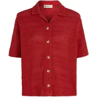 O'Neill O´riginals Crochet Kortarmet Skjorte