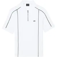 Armani Exchange for man. XM002375AF10366U0009 Polo Elegant white (XXL), Casual, Cotton, Short sleeve
