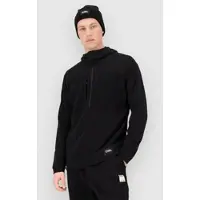 Mons Royale Offgrid Merino Fleece 1/2 Fleecejakke svart
