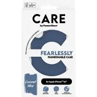 PanzerGlass CARE by - Baksidedeksel for mobiltelefon - termoplast-polyuretan (TPU), silikonbelegg - coronet blå - for Apple iPhone 16