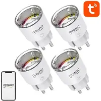 Gosund EP2 WiFi smartkontakt, 4 stk (fire-pack) 10A Tuya