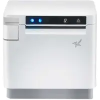 Star Micronics Star mC-Print3 MCP31CBI - Kvitteringsskriver - direktetermisk - Rull (8 cm) - 203 dpi - inntil 400 mm/sek - USB-C, LAN, Bluetooth, USB-vert - kutter - hvit