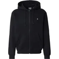 Volcom Single Stone Hettegenser med glidelås svart