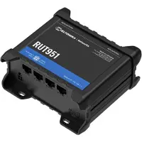 Teltonika RUT951 - Trådløs ruter - WWAN 3-portssvitsj 2,4 GHz - 3G, 4G, 2G