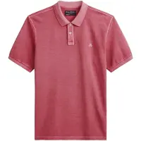 Marc O'Polo Marc O'Poo Pooskjorte Piqué Acai Rød Bordeaux Størrese