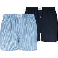 Levi's Woven Undertøy Boksertruser 2-Pack Blå Lyseblå Mørkeblå Størrelse