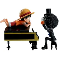 Banpresto One Piece World Collectable Log Stories Monkey Dluffy Brook Det Er Flott Etter All Denne Tiden Er Han Fortsatt En Figur 8 Cm