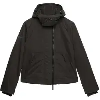 Superdry for woman. W5012175A Arctic MF Windbreaker Jacket with Hood black (L), Casual, Polyester