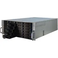 Inter-Tech IPC 4U-4424 - Rackmonterbar - 4U - utvidet ATX (E-ATX) - ingen strømforsyning (ATX12V / EPS12V) - USB
