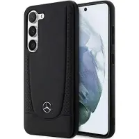 Mercedes Leather Urban Case for Samsung Galaxy S23 - Black
