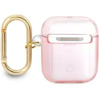 GUESS GUA2HHTSP AirPods deksel rosa/rosa Strap Collection