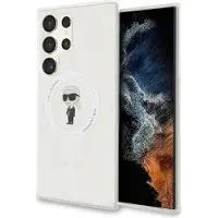 Karl Lagerfeld IML Ikonik MagSafe-etui for Samsung Galaxy S24 Ultra - gjennomsiktig