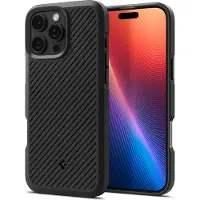 Spigen Core Armor Backshell for iPhone 16 Pro Max - Svart