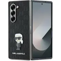 Karl Lagerfeld Saffiano Ikonik Pin-etui til Samsung Galaxy Z Fold 6 - Svart
