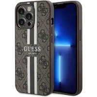 GUESS GUHMP13XP4RPSW iPhone 13 Pro Max 6,7" brun/brun hardcase 4G Printed Stripes MagSafe