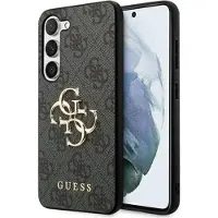 GUESS 4G Big Metal Logo-etui til Samsung Galaxy A55 – svart