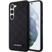 Karl Lagerfeld Saffiano Mono Metal Logo-etui for Samsung Galaxy S24 - svart