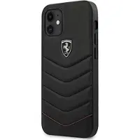 Ferrari FEHQUHCP12SBK iPhone 12 mini 5,4" svart/svart hardcase Off Track Quilted