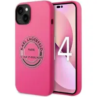 Karl Lagerfeld KLHCP14MSRSGRCF iPhone 14 Plus 6,7 "hardcase rosa / rosa silikon RSG