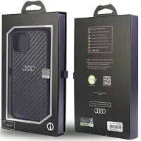 Audi Carbon Fiber Iphone 14.15.13 6.1 Autpupcip14r8d2bk Telefondeksel