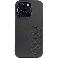 Audi Synthetic Leather Iphone 14 Pro Max 6.7 Autpupcip14pmttd1bk Telefondeksel
