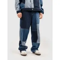 Blue Tomato Denim Patchwork Jeans blå