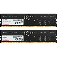ADATA - DDR5 - sett - 32 GB: 2 x 16 GB - DIMM 288-pin - 5600 MHz / PC5-44800 - 1.1 V - ikke-bufret - on-die ECC