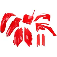 Ufo Honda Crf 250r/450r 2011-2013 No Usa Hokit114f-070 Fork Protectors & Plastsett