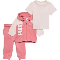 Puma Minicats 3-Piece Set Toddlers, Kids, Wild Pink, 3-4Y