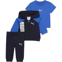 Puma Minicats 3-Piece Set Toddlers, Kids, New Navy, 1-2Y