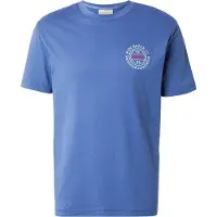Gant for man. 2003402 Graphic T-shirt blue (L), Casual, Cotton, Short sleeve
