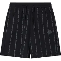 EA7 for man. 7M001393_AF12660 Black Graphic Series shorts (XXL), Casual, Cotton, Short sleeve