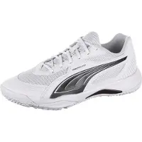 Puma Solarflash III Indoor Sports Shoes, Shoes, White/Black, 44.5